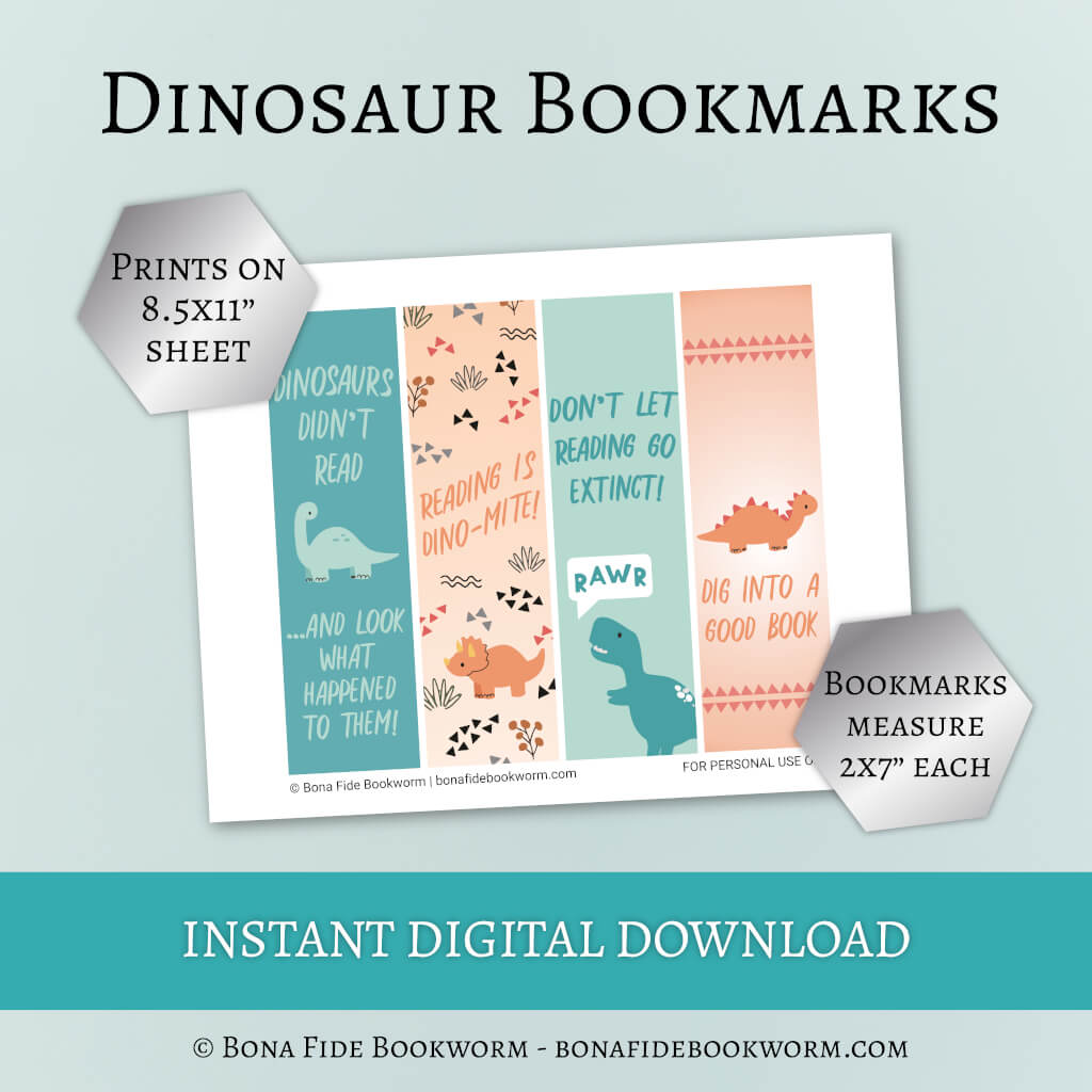 Printable Bookshelf Reading Tracker Bookmarks – Bona Fide Bookworm ...