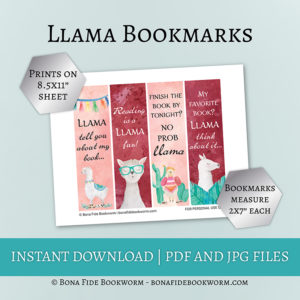 Llama bookmarks